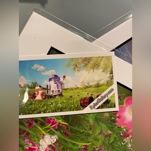 Set of 2 Star Wars Art Prints - Darth Vader Drinking Tea and Boba Fett Knitting - Picture 4 of 6